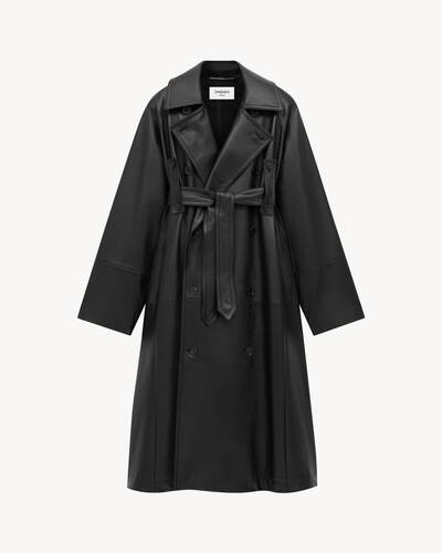 新品 SAINT LAURENT PARIS 22AW ロングコート 50 Thumbnail-845606YC2GA1000_A.