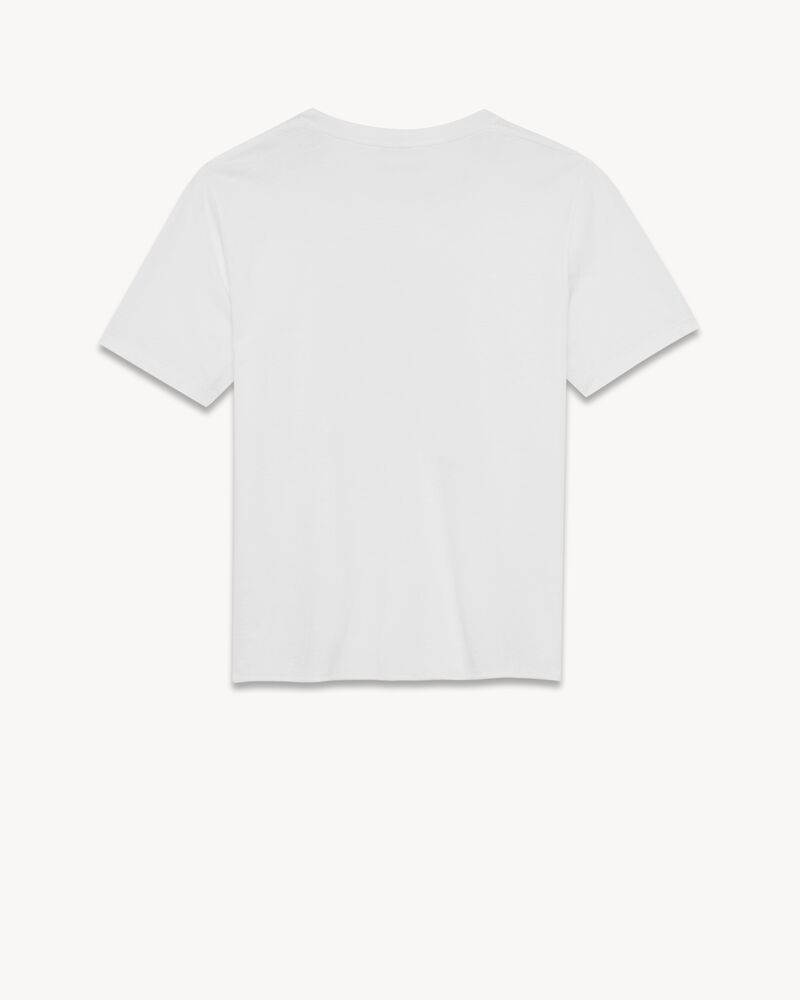 saint laurent」 ショートスリーブ ｔシャツ（ホワイト） | Saint Laurent