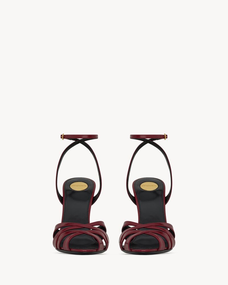CHANDELLE sandals in smooth leather