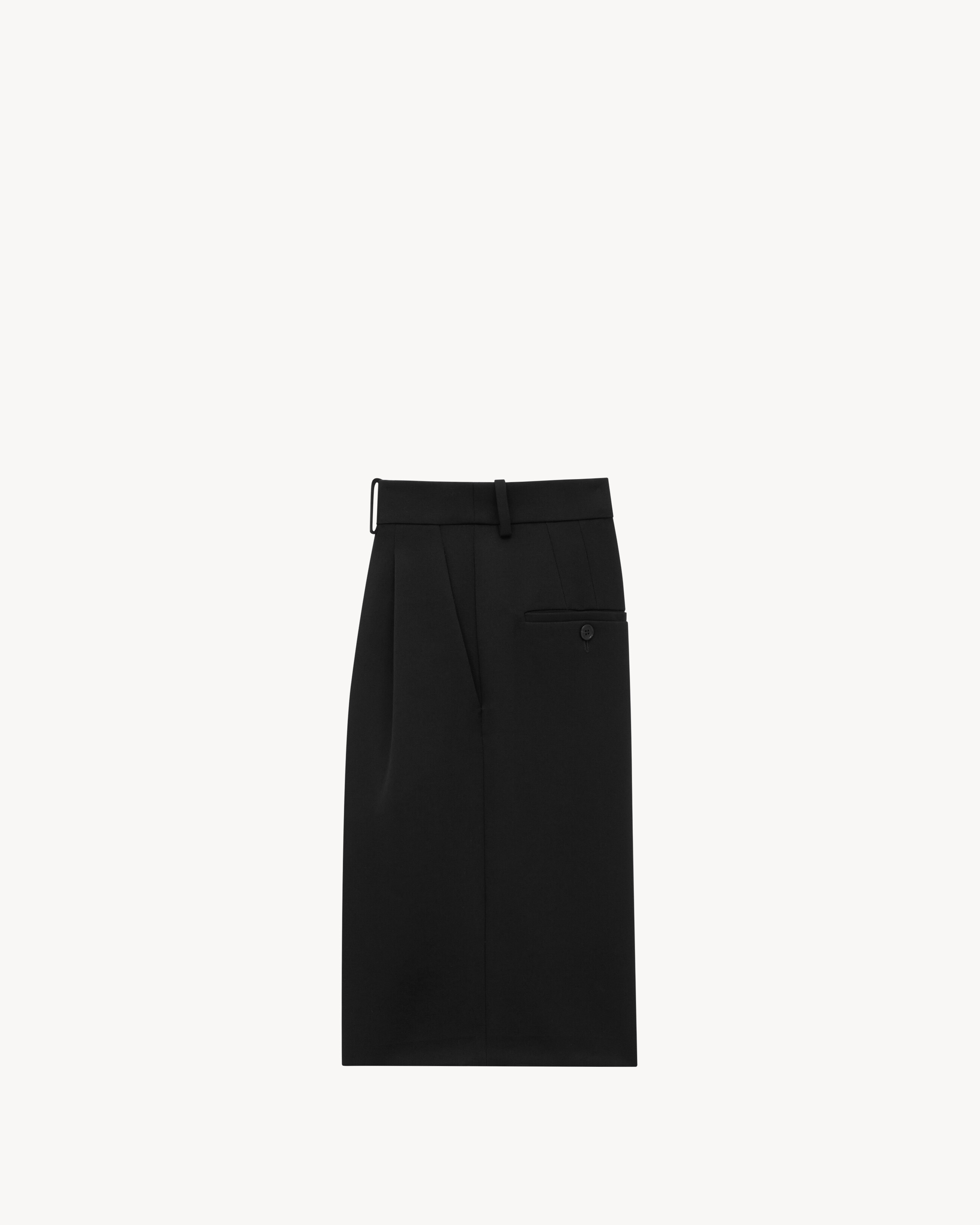 bermuda shorts in grain de poudre