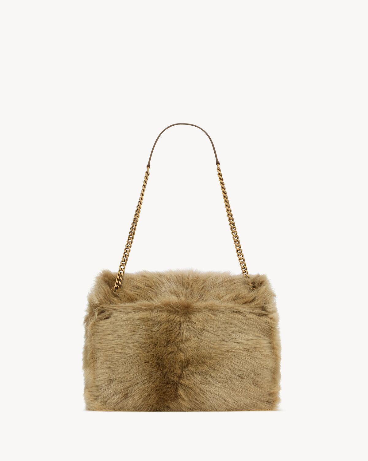 Borsa Niki grande in shearling