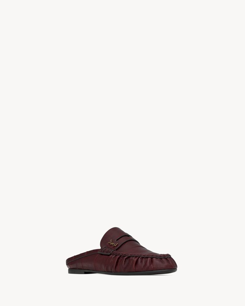 LE LOAFER鰻魚皮穆勒鞋