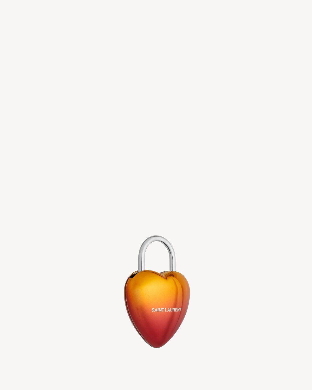 gradient heart-shaped 3d padlock