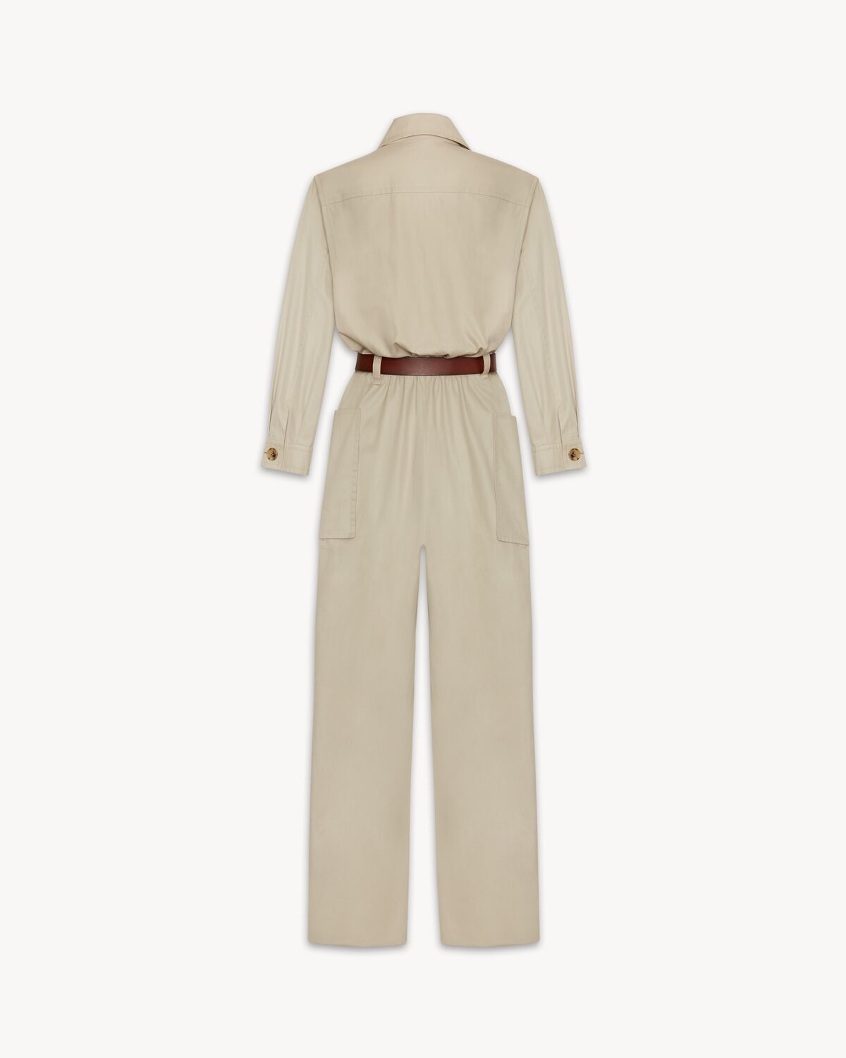 jumpsuit in cotton twill