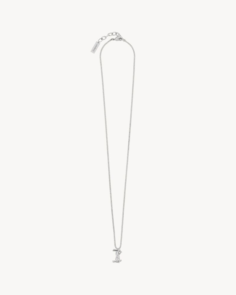 CASSANDRE COLLIER À PENDENTIF ANNEAU EN MÉTAL