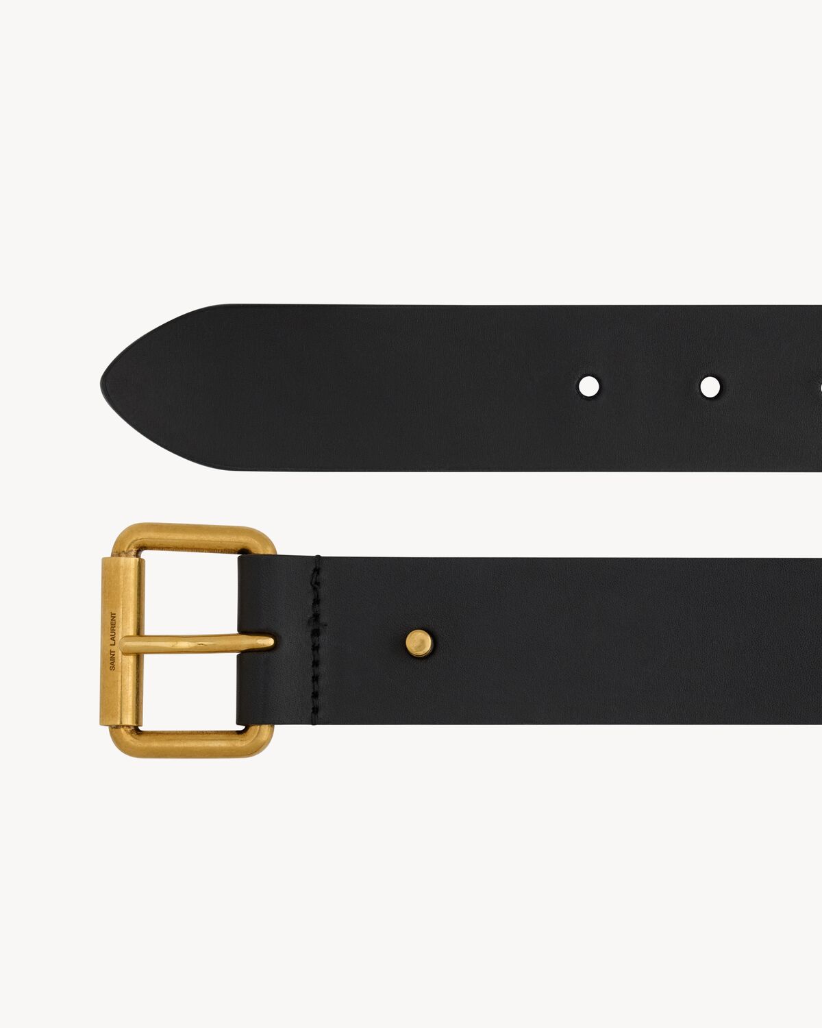 Motorcycle Belt In Leather Saint Laurent YSL motorcycle-belt-in-leather-saint-laurent-ysl