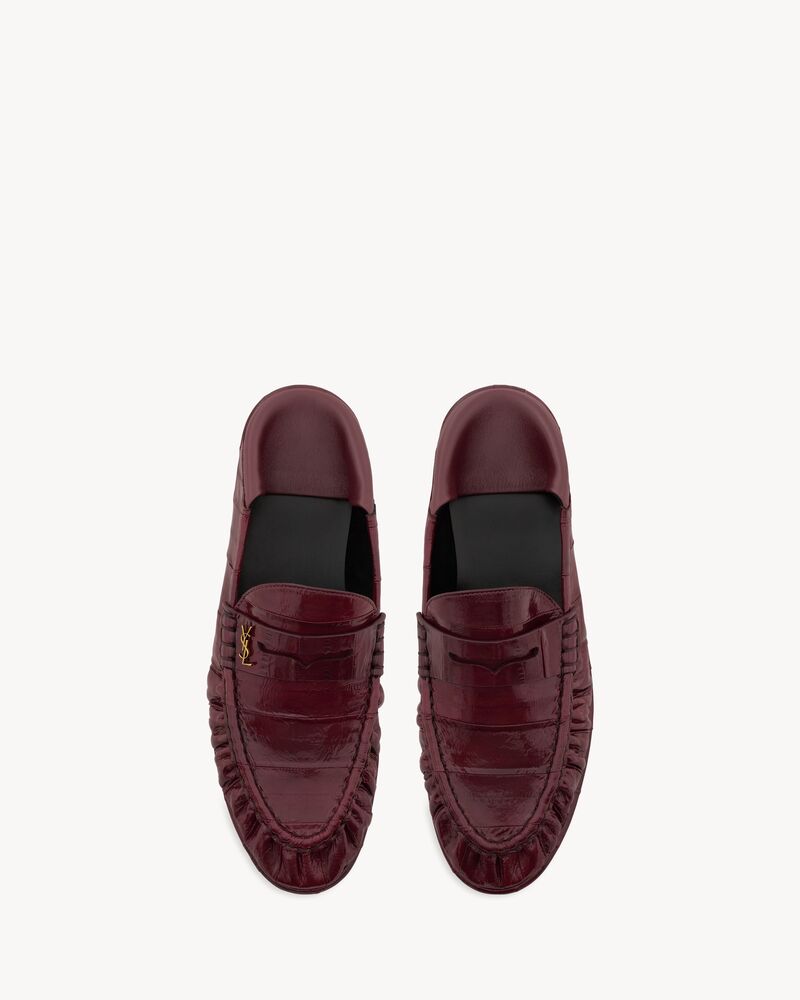 LE LOAFER foldable in patent eel