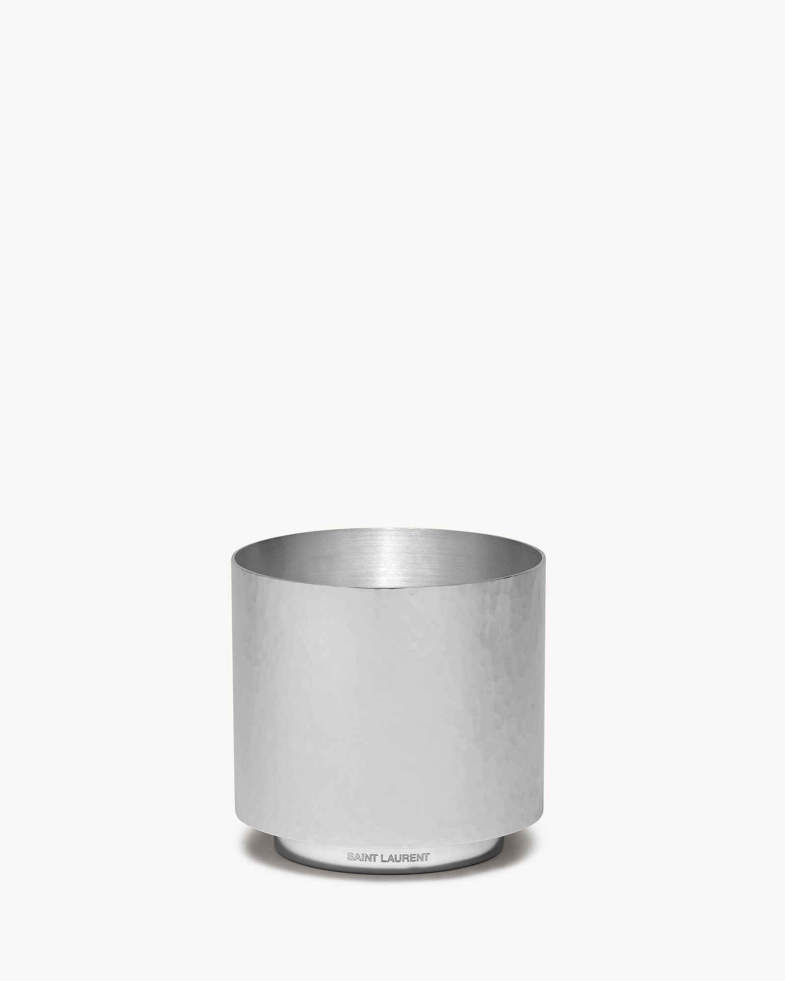 ICE BUCKET IN HAMMERED METAL Saint Laurent YSL ice-bucket-in-hammered-metal-saint-laurent-ysl