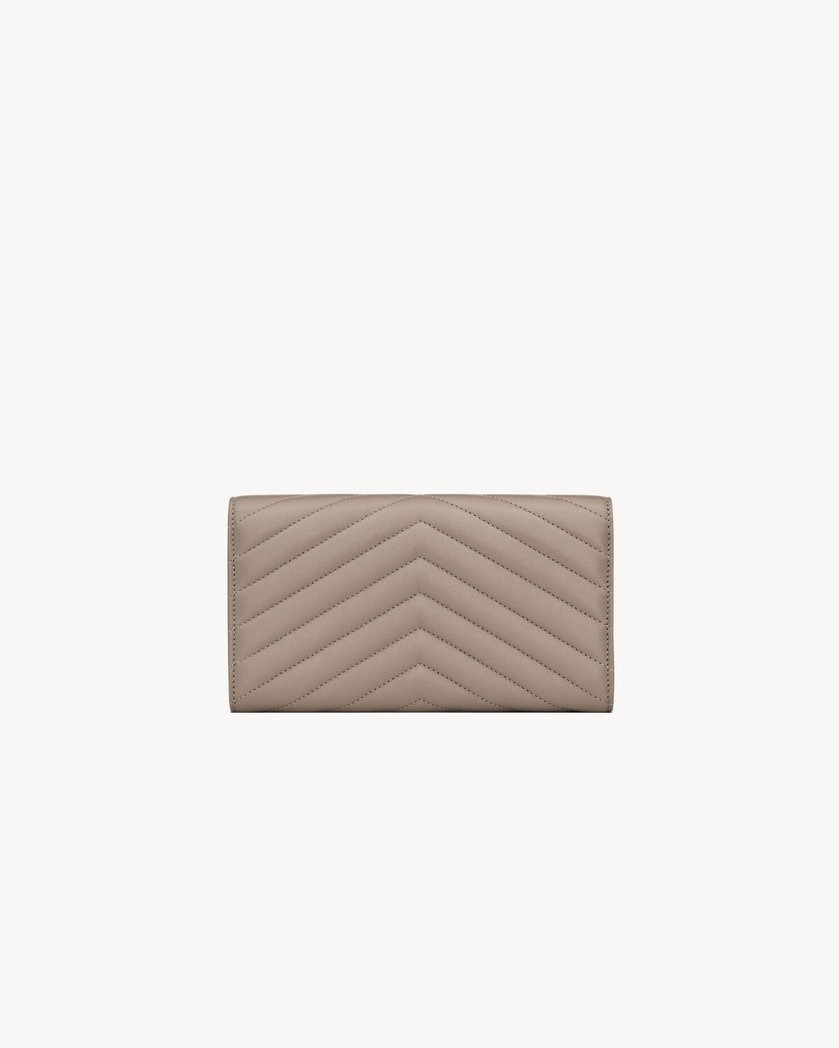 CASSANDRE MATELASSÉ large flap wallet in lambskin