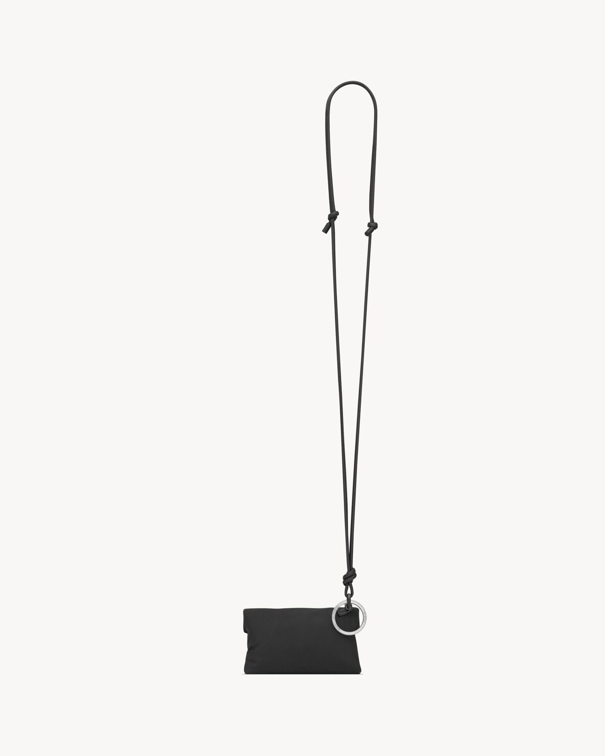 CASSANDRE mini envelope in nylon in Black | Saint Laurent | YSL US