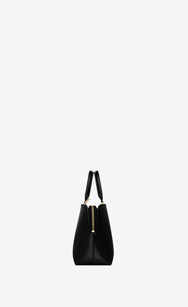sac de jour small duffle in shiny leather