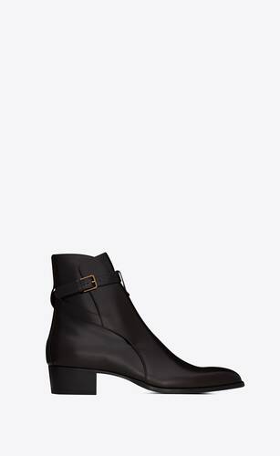 wyatt jodphur boots in smooth leather