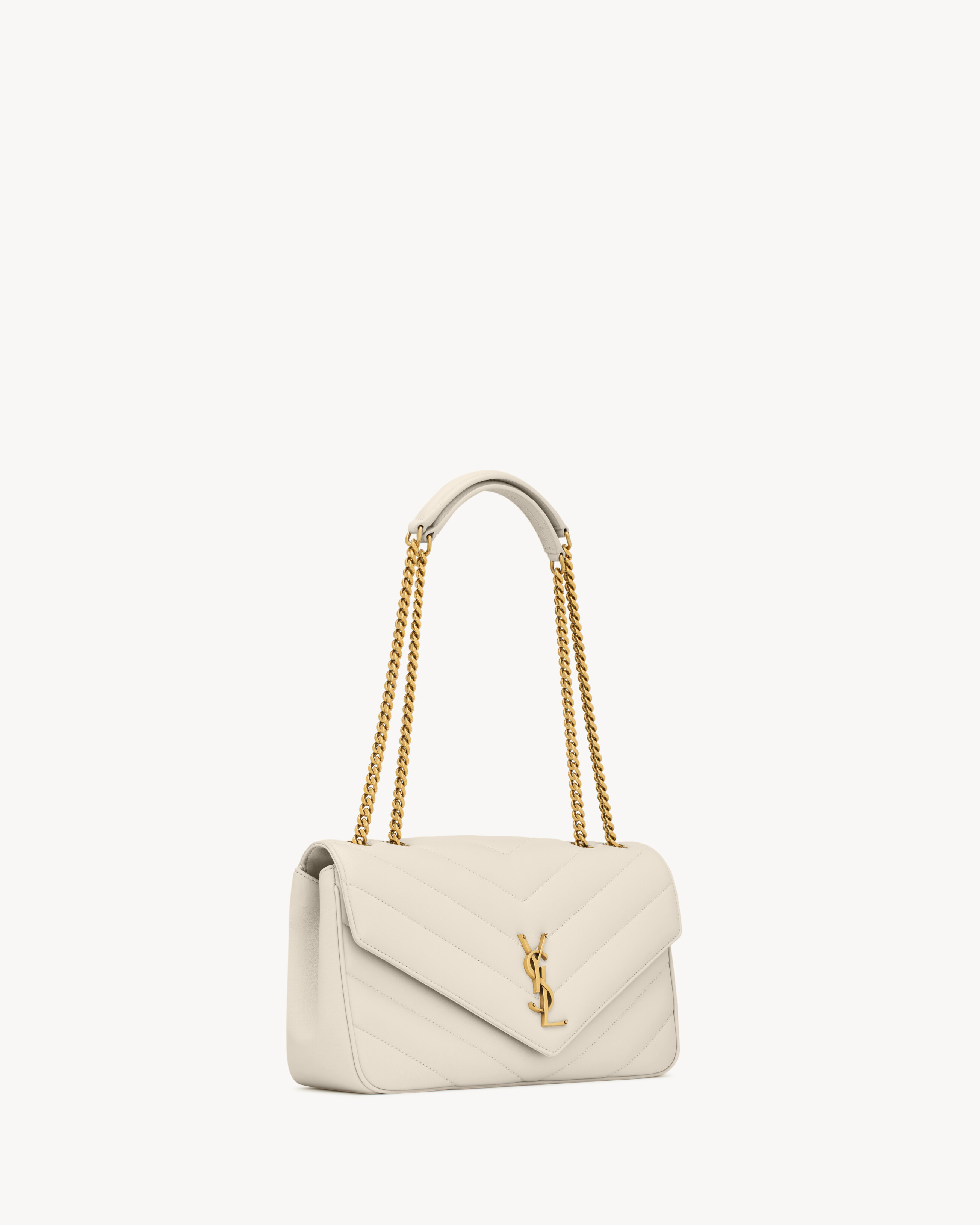 LOULOU medium in MATELASSÉ lambskin