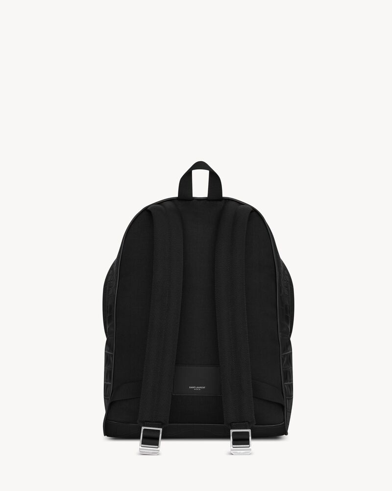 city backpack in CROCODILE-EMBOSSED leather