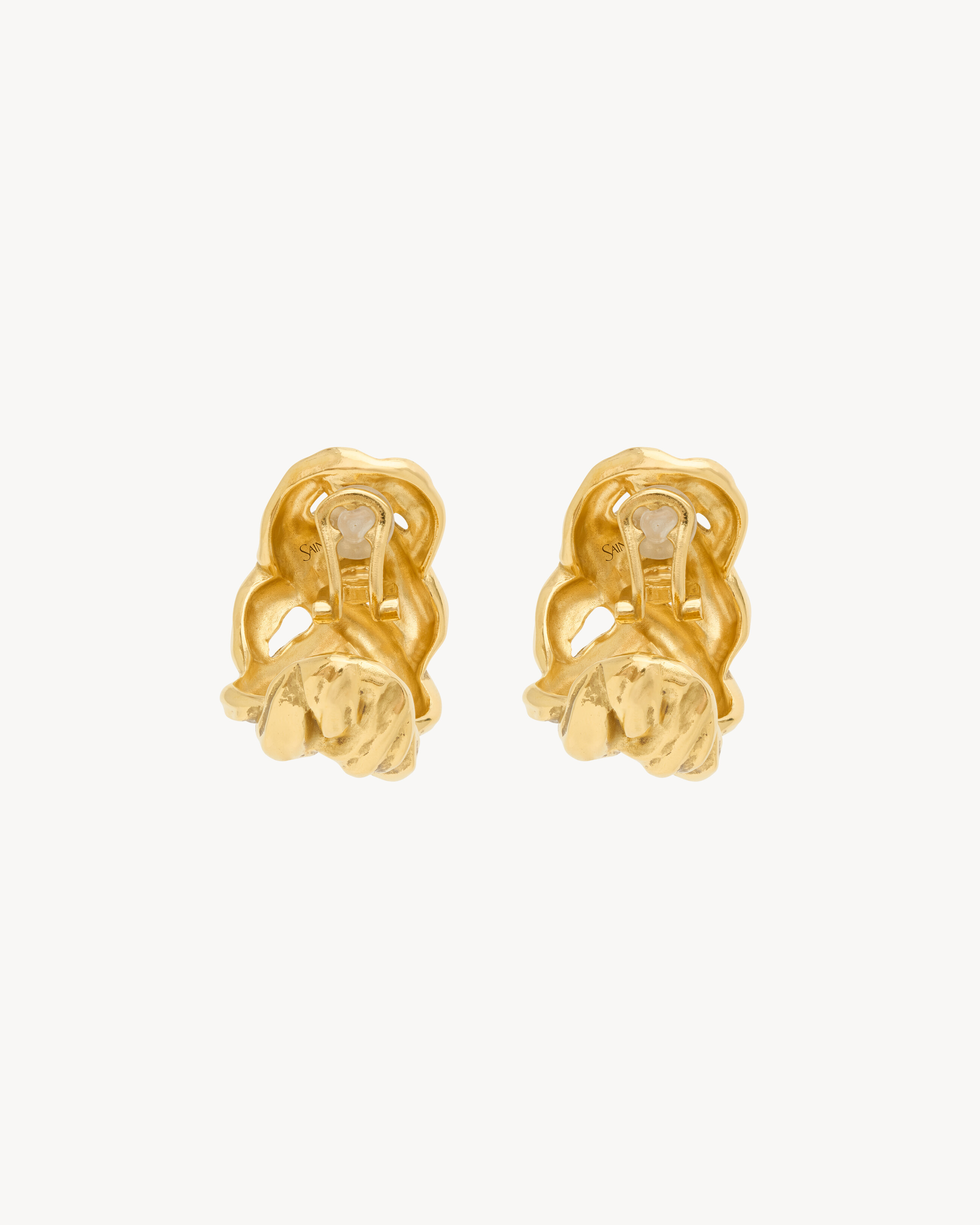 BOUCLES D’OREILLES À CHAÎNE ÉPI EN MÉTAL
