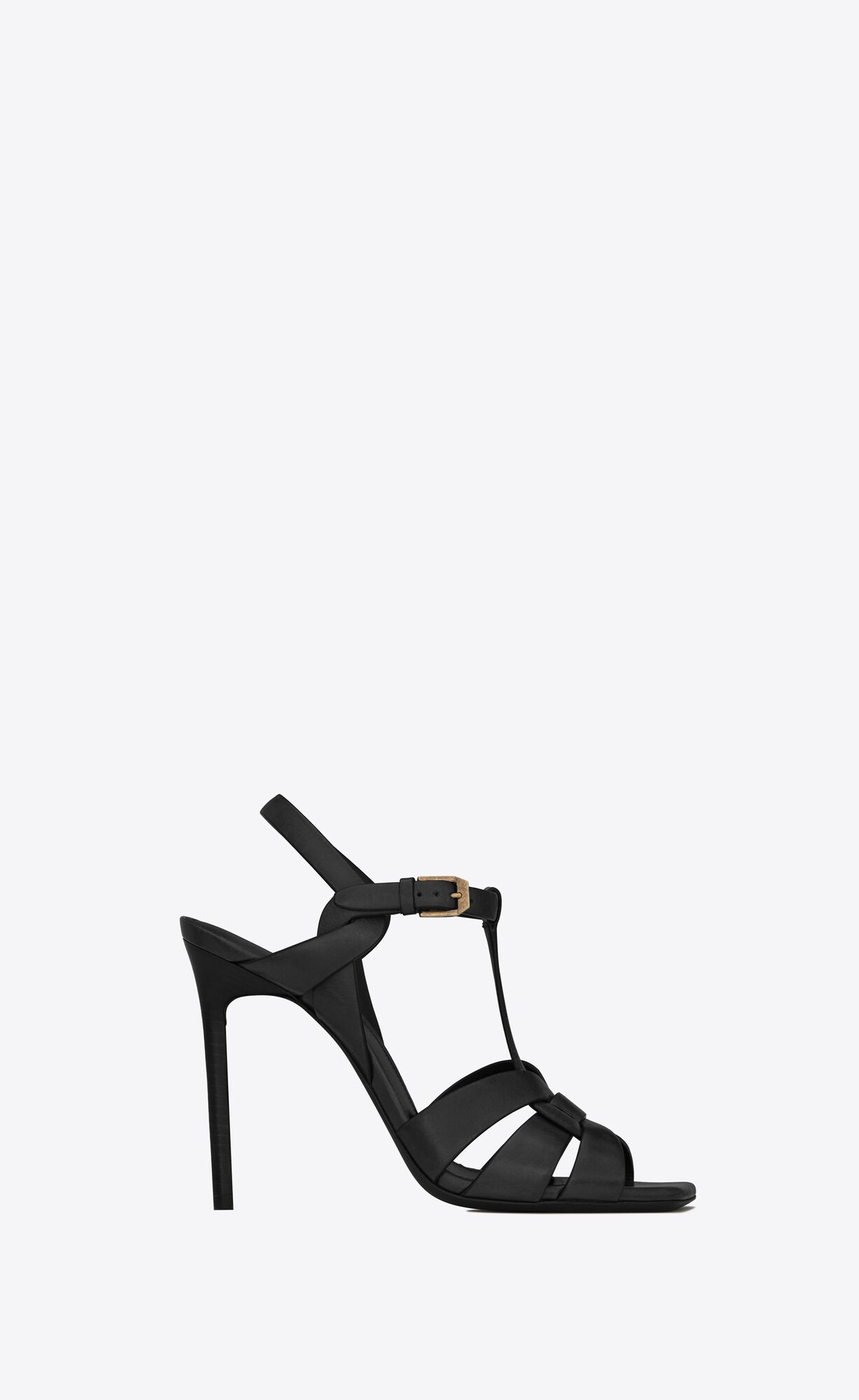 TRIBUTE platform sandals in smooth leather | Saint Laurent | YSL.com