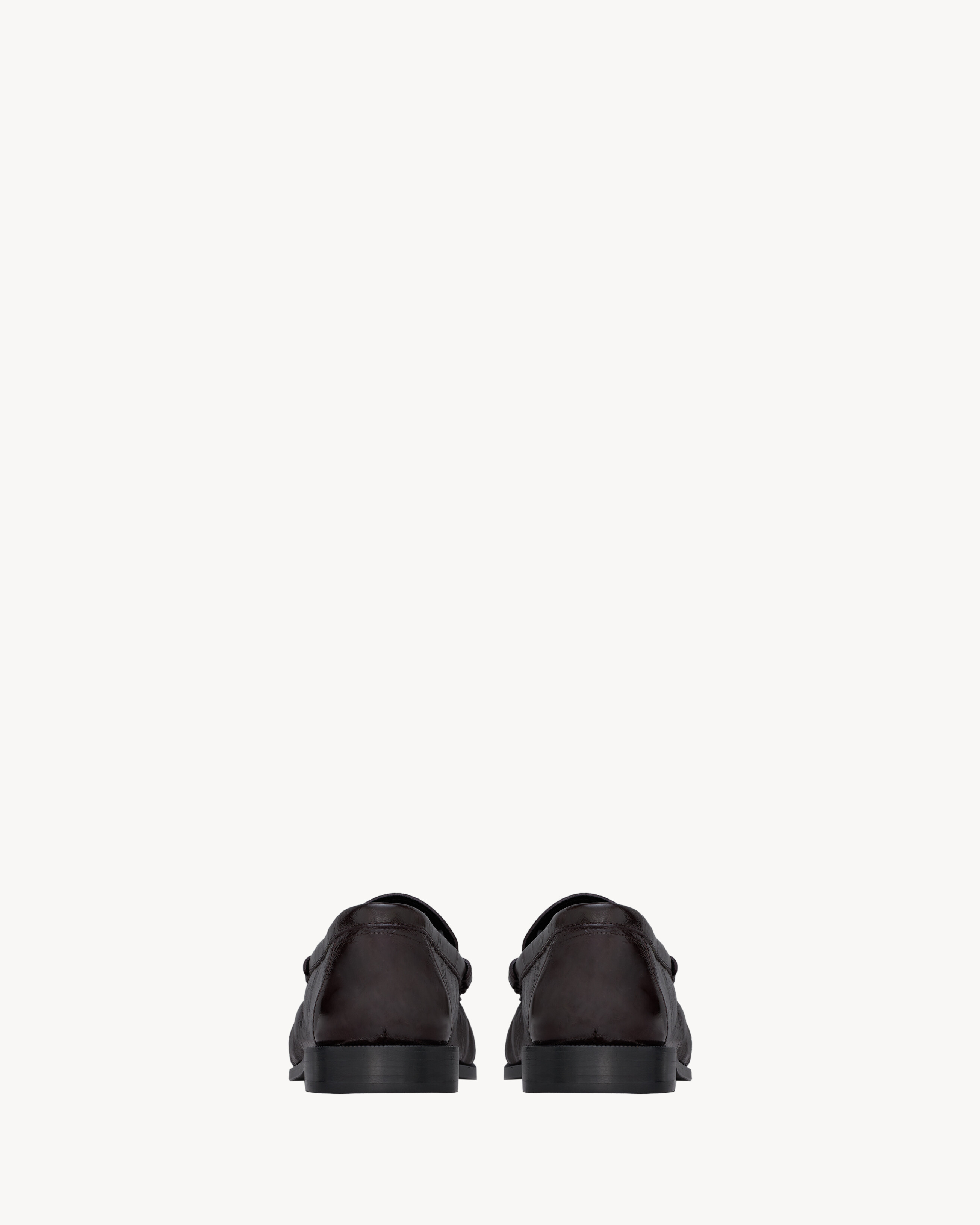 LE LOAFER supple mocassins en cuir d’anguille