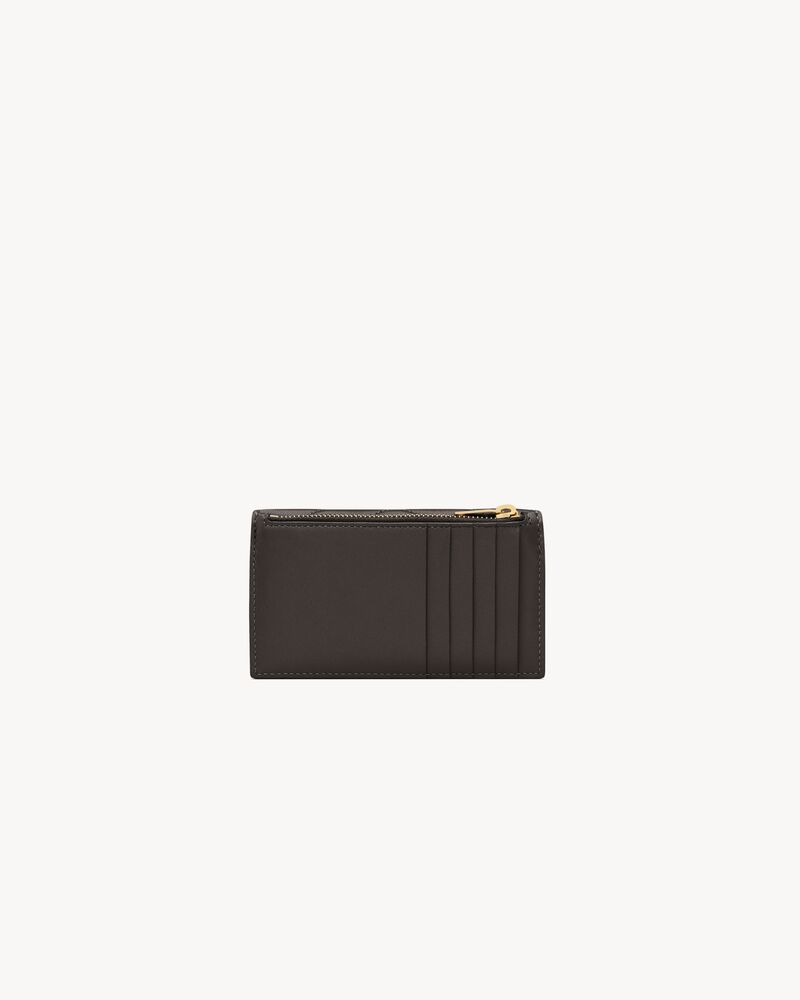 CASSANDRE FRAGMENTS FLAP CARD CASE IN LAMBSKIN