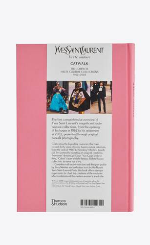 Yale Yves Saint Laurent: Catwalk - Pink Books, Stationery & Pens, Decor &  Accessories - YALLE20867