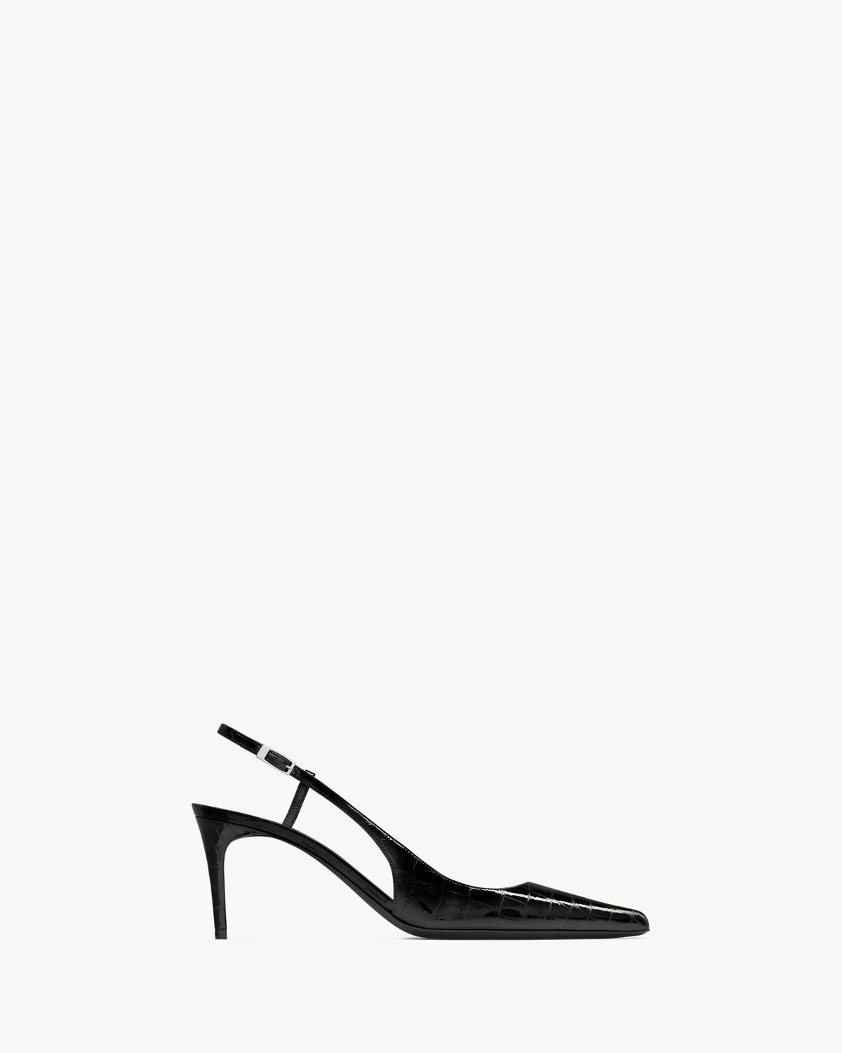 DUNE slingback pumps in patent leather | Saint Laurent | YSL.com