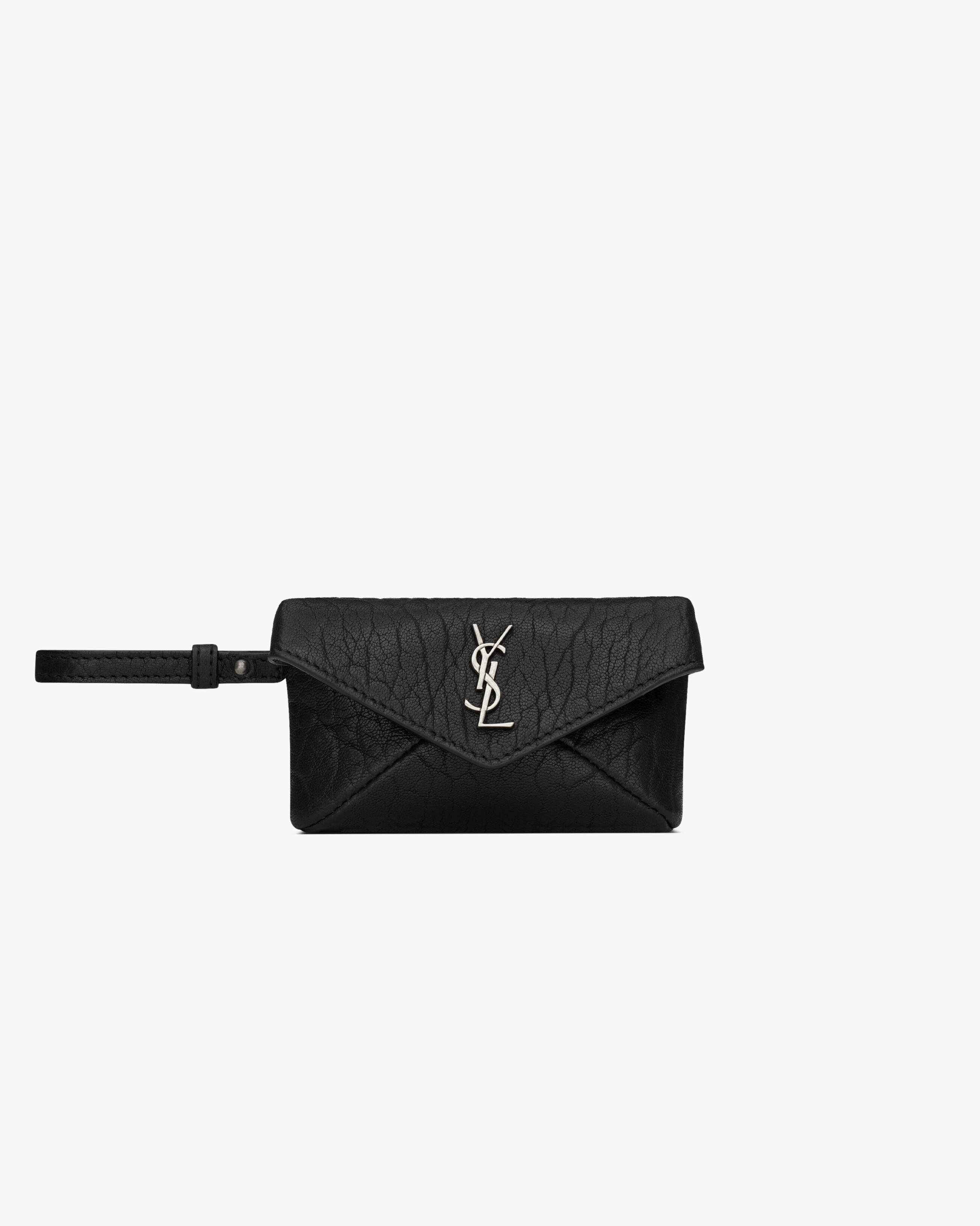 CASSANDRE micro envelope in grained leather Saint Laurent YSL SK