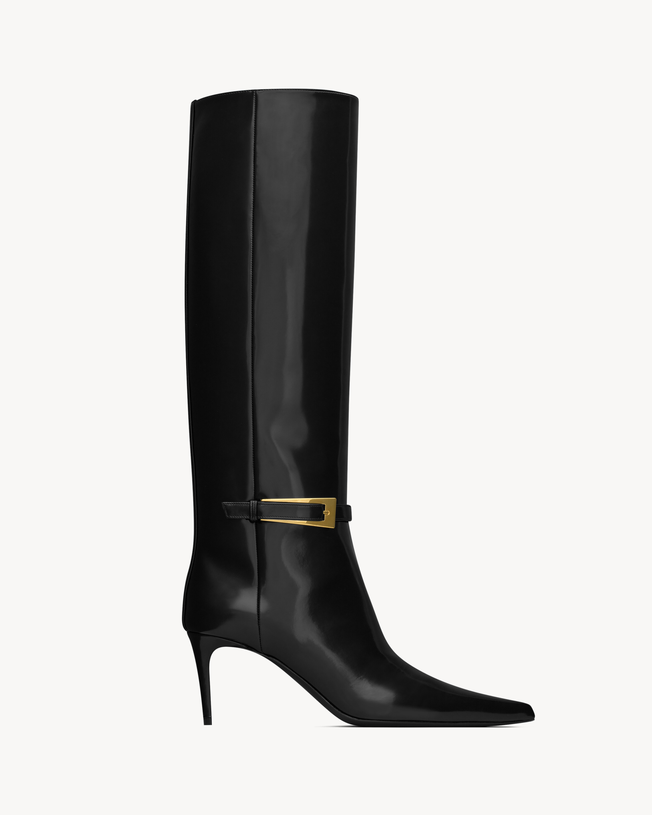 LEE boots in glazed leather