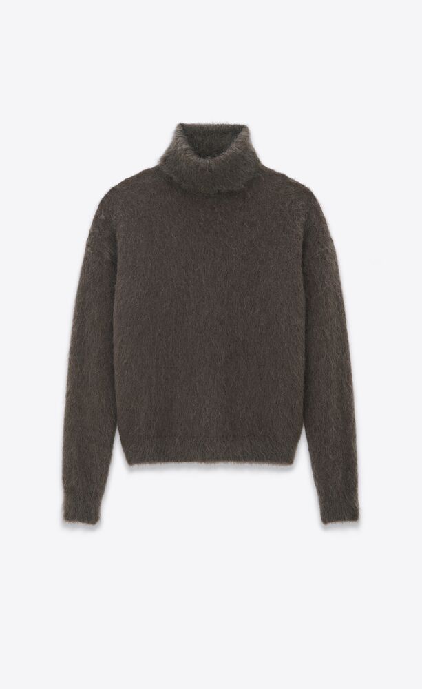 Turtleneck sweater in mohair, Saint Laurent