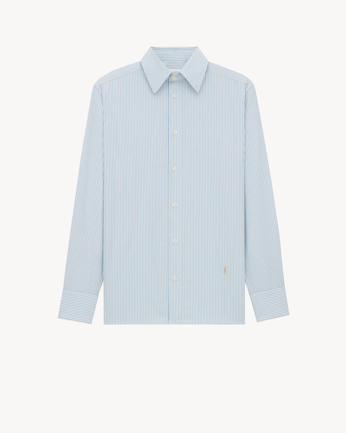 cassandre shirt in striped cotton poplin