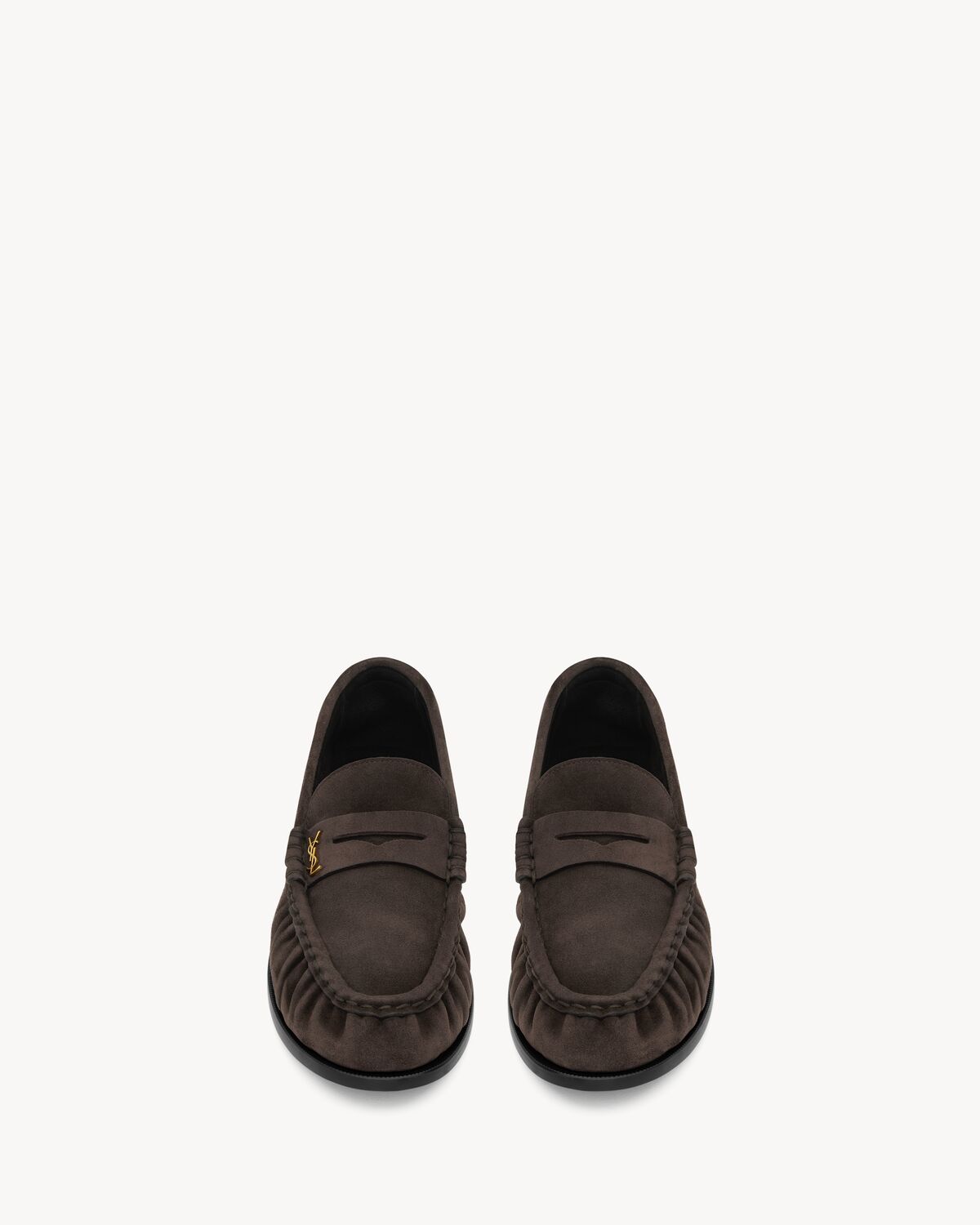 LE LOAFER mocassins en suède