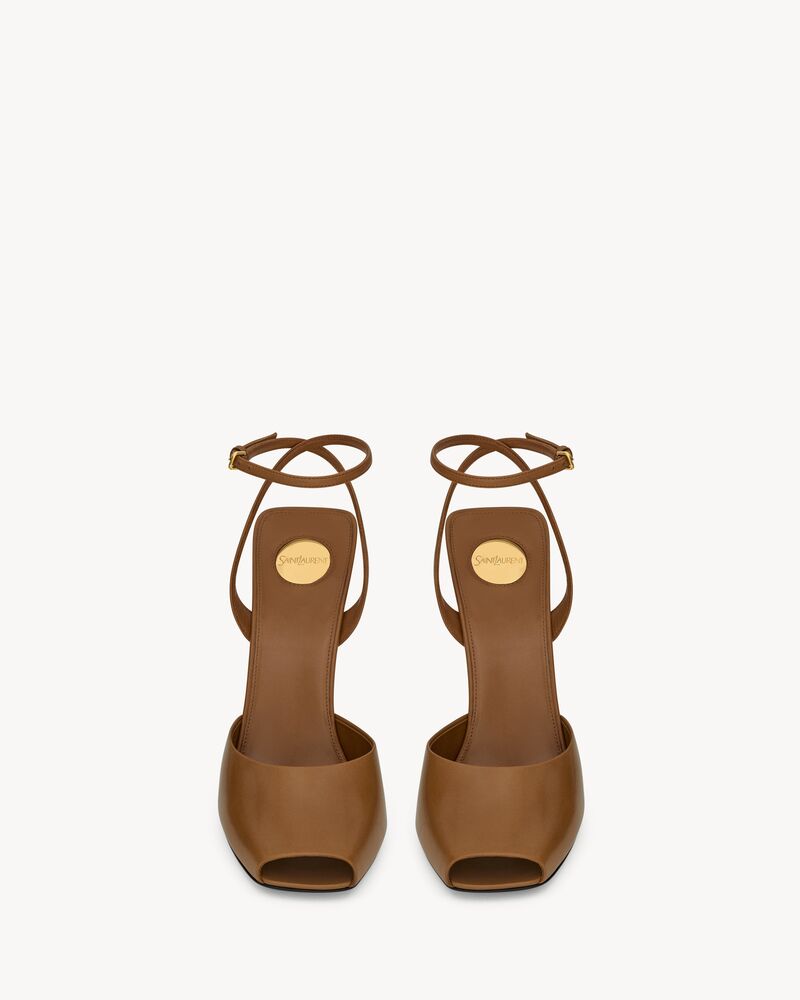 LA SCANDALE sandals in smooth leather