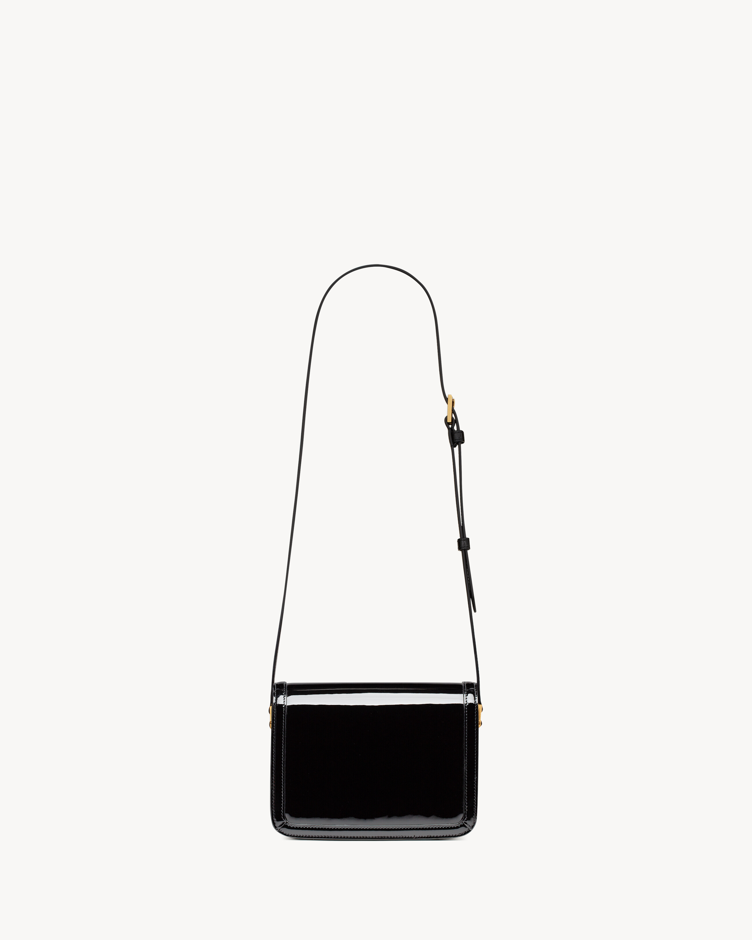 Solferino small satchel en cuir verni