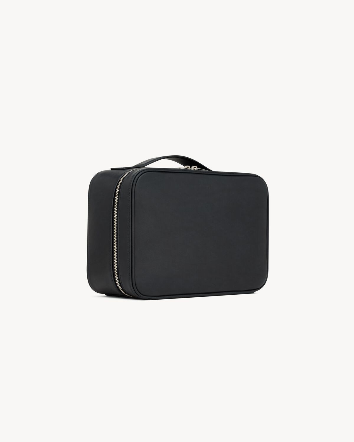 saint laurent paris vanity case in leather
