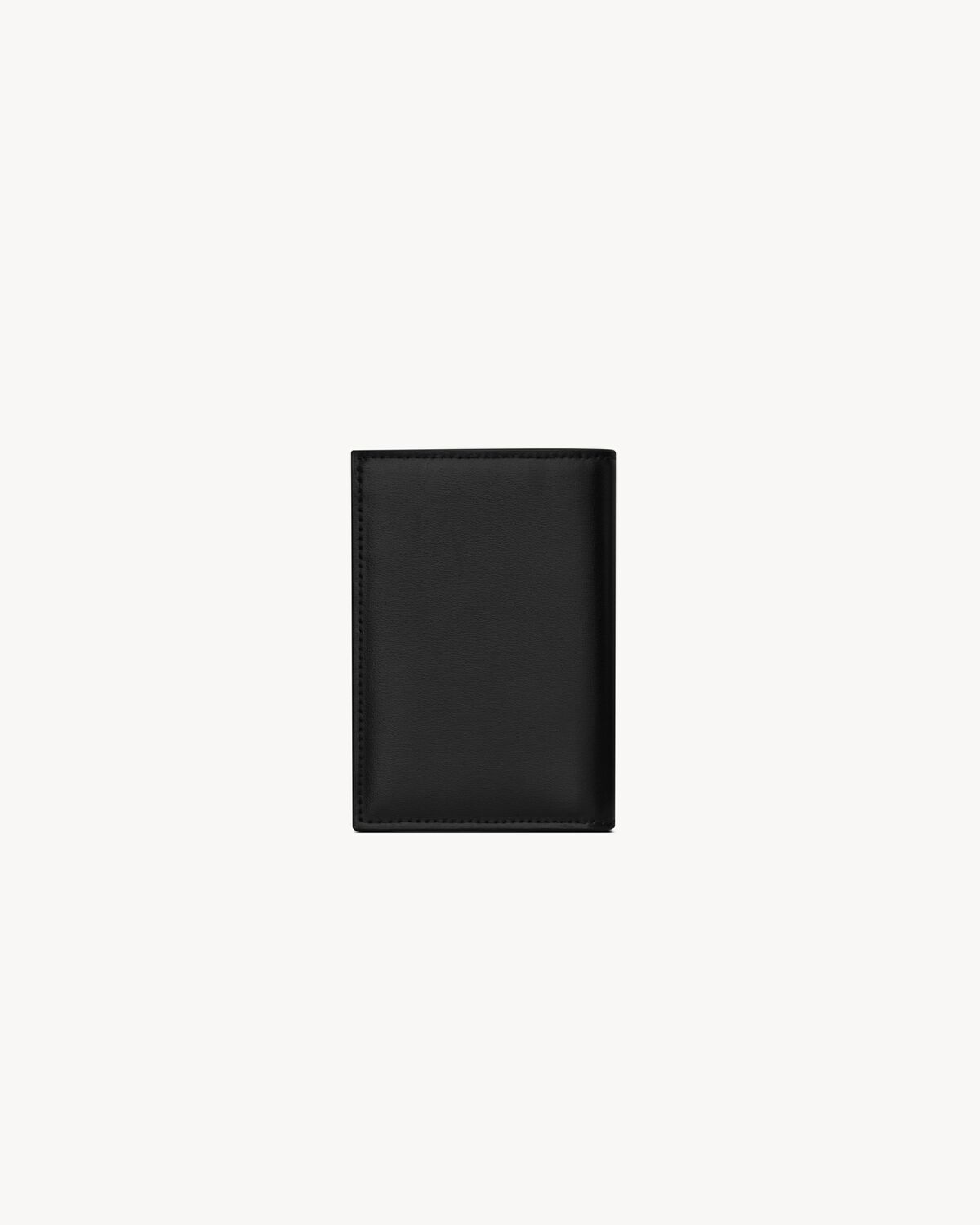 TINY CASSANDRE credit card wallet in matte leather