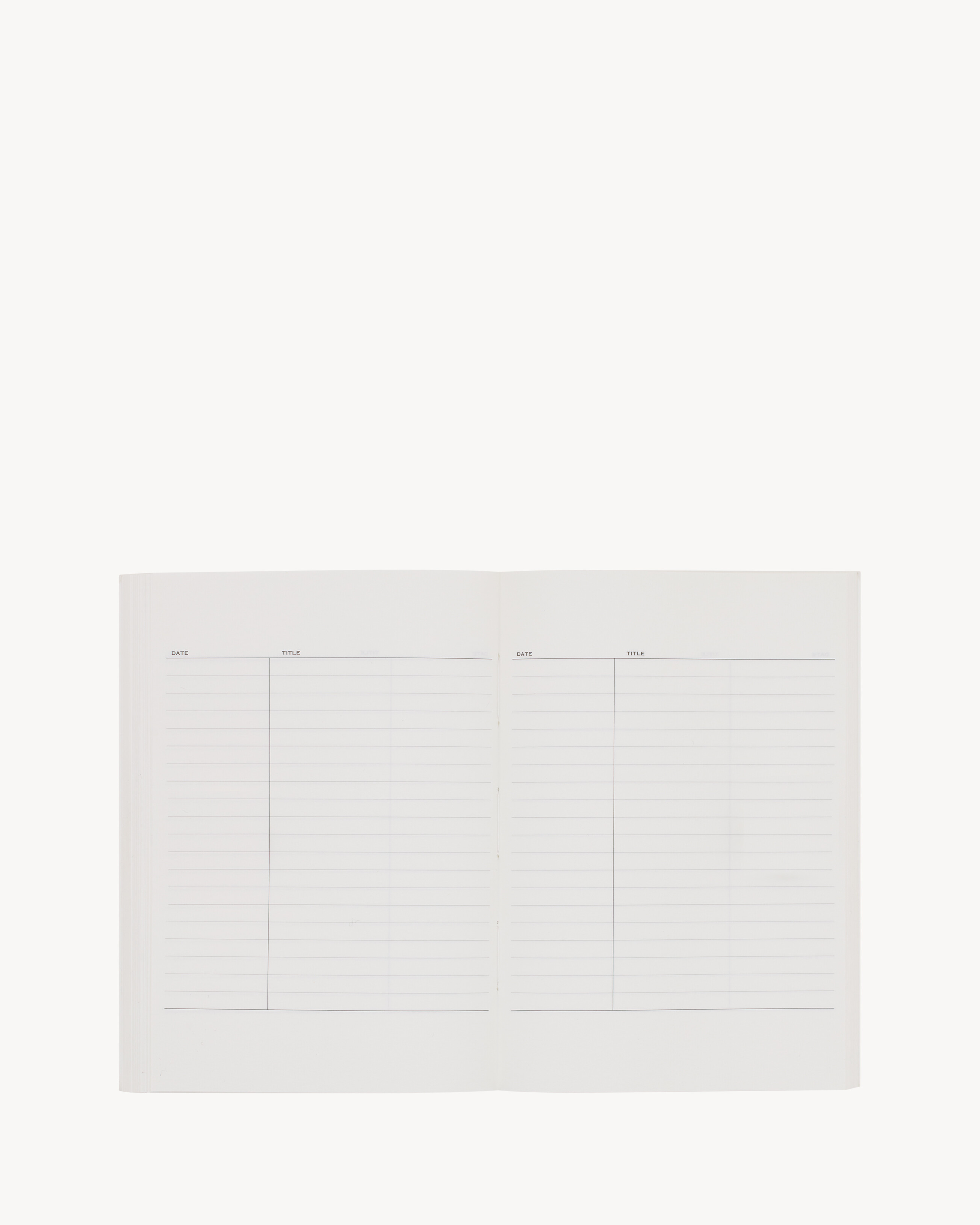 SAINT LAURENT A6 AGENDA