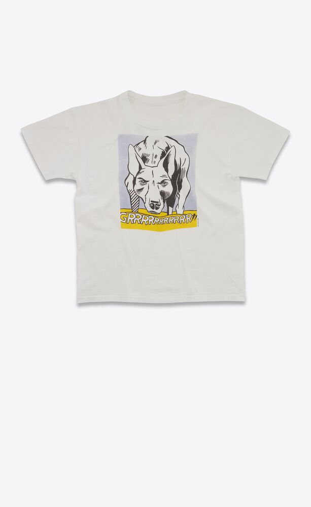 roy lichtenstein t-shirt in cotton
