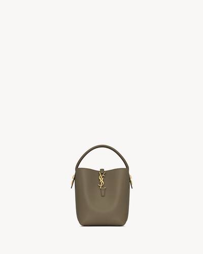 ショルダーバッグ・ポシェット LE 37 MINI CROSSBODY BAG Le 37 Mini leather crossbody bag in brown - Saint Laurent