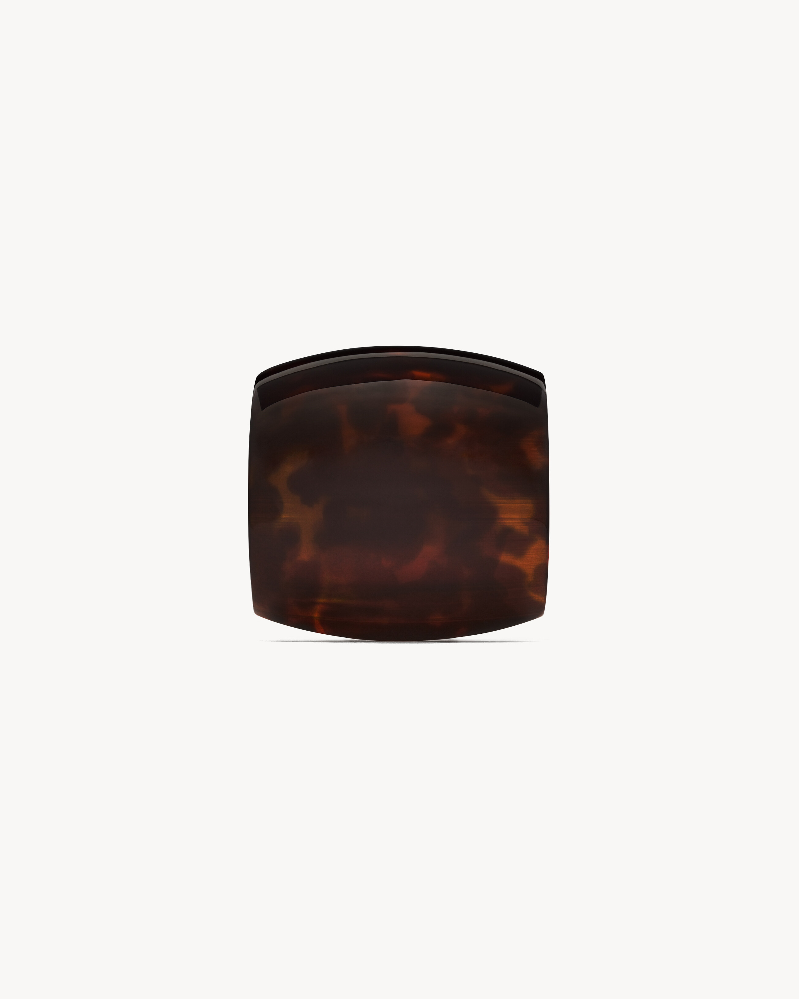 tortoiseshell smoky cuff in resin