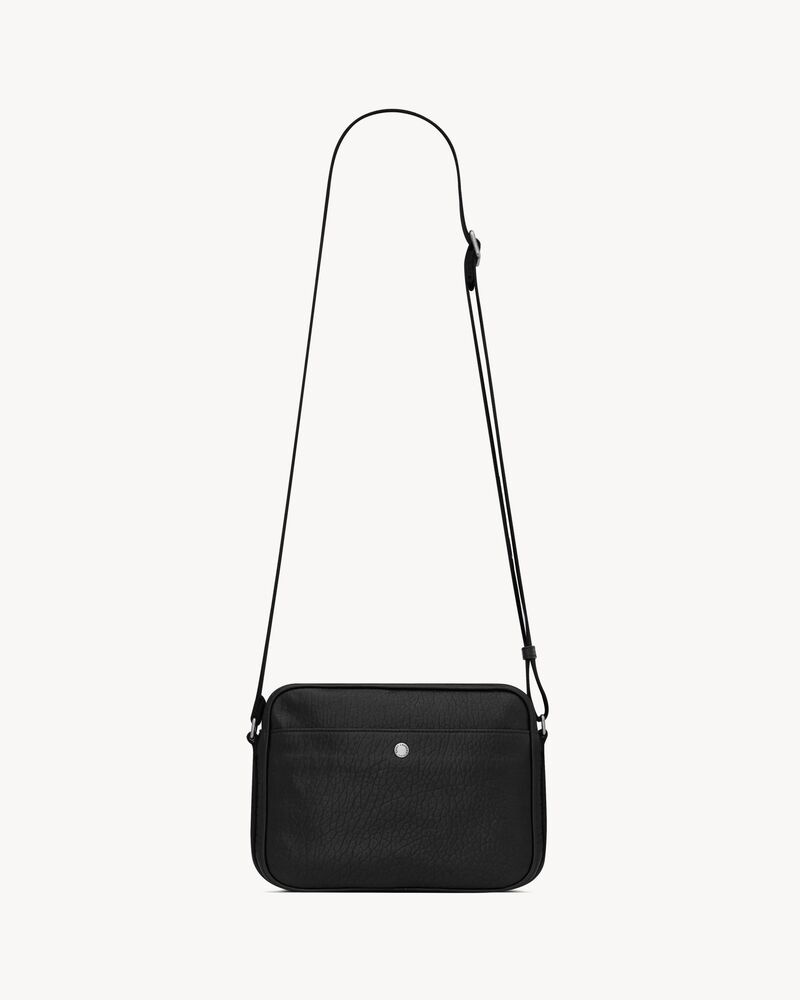 city saint laurent camera bag in grained leather