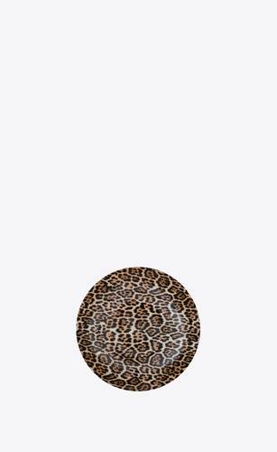 j.l coquet leopard printed plates