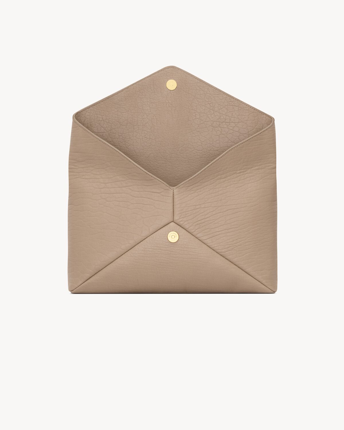 cassandre large envelope pouch in lambskin