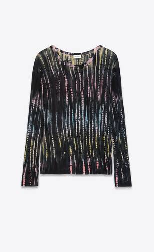 ysl rainbow sweater