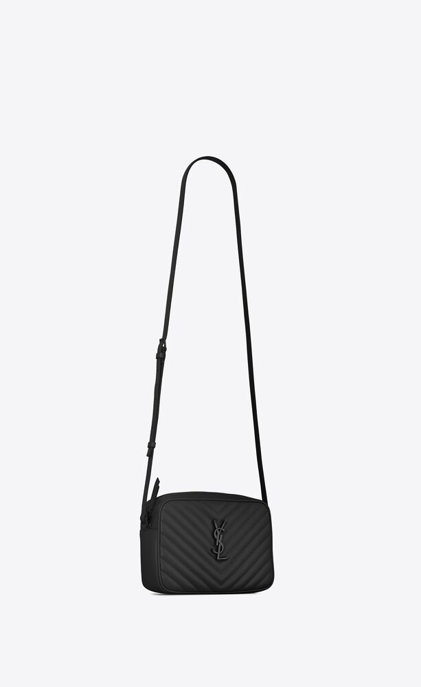 lou camera bag in quilted leather