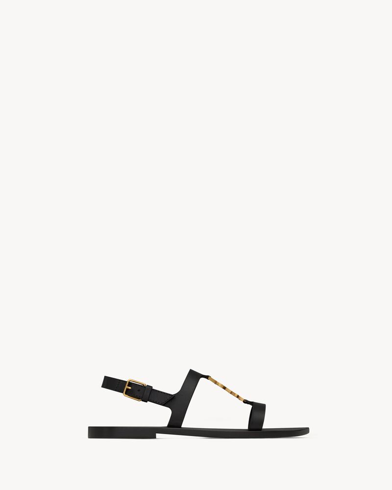 CASSANDRA sandals in smooth leather