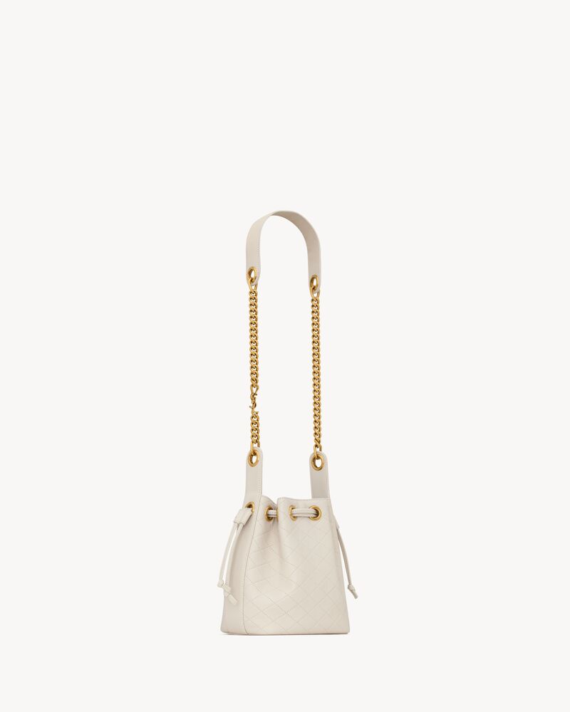 CASSANDRE bucket bag in lambskin