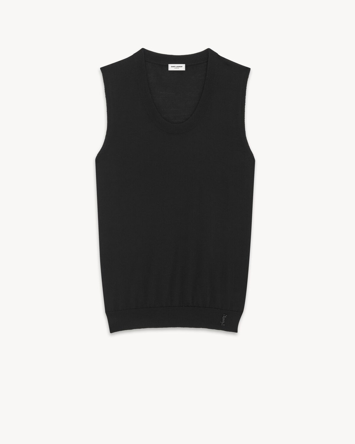 CASSANDRE tank top in wool