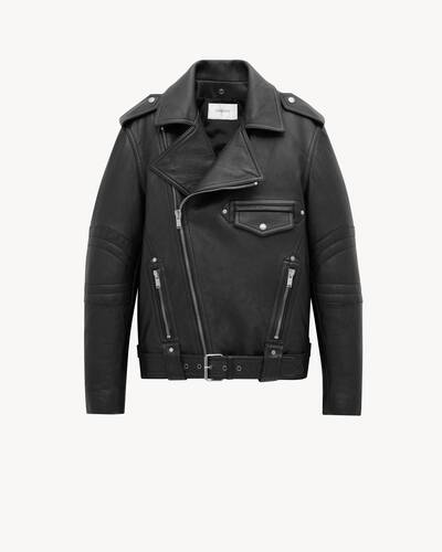 【送料&関税込】Saint Laurent Wrap Zip Classic Biker Jacket Saint Laurent Wrap Zip Classic Biker Jacket | italist