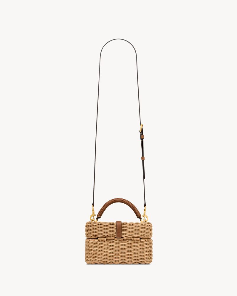 GABY vanity bag in osier