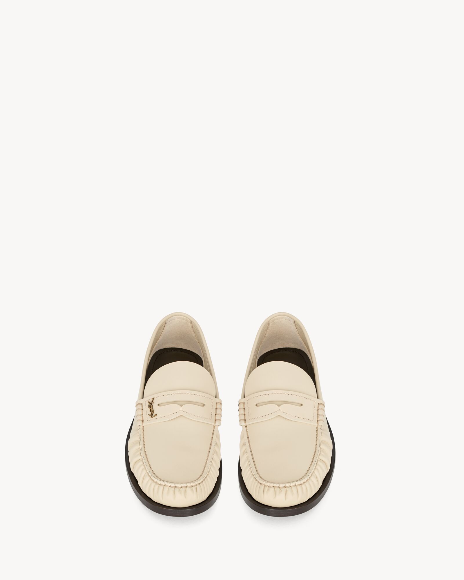 LAURENT loafers in smooth leather — 820648AAELH1001