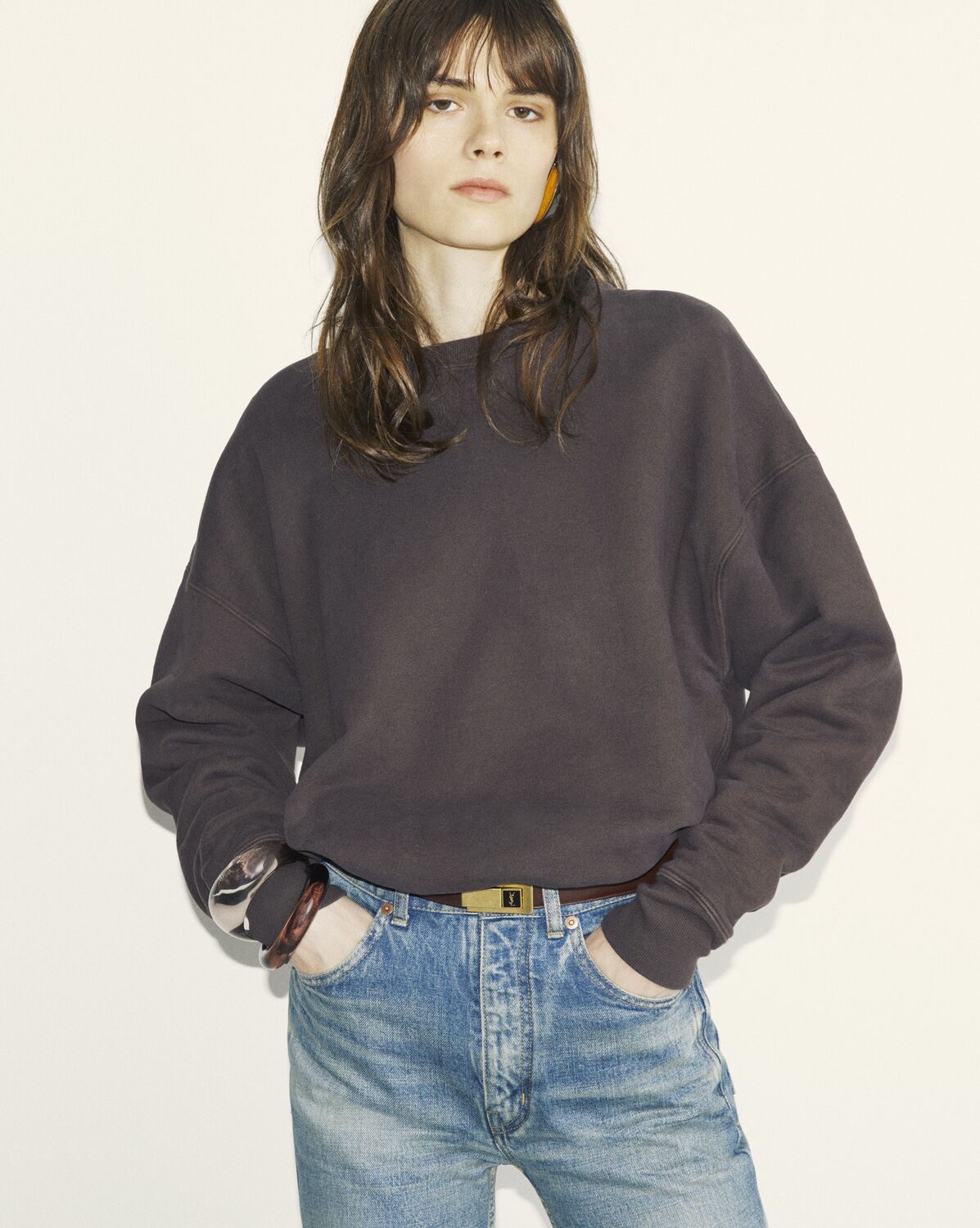 SAINT LAURENT sweatshirt | Saint Laurent | YSL.com