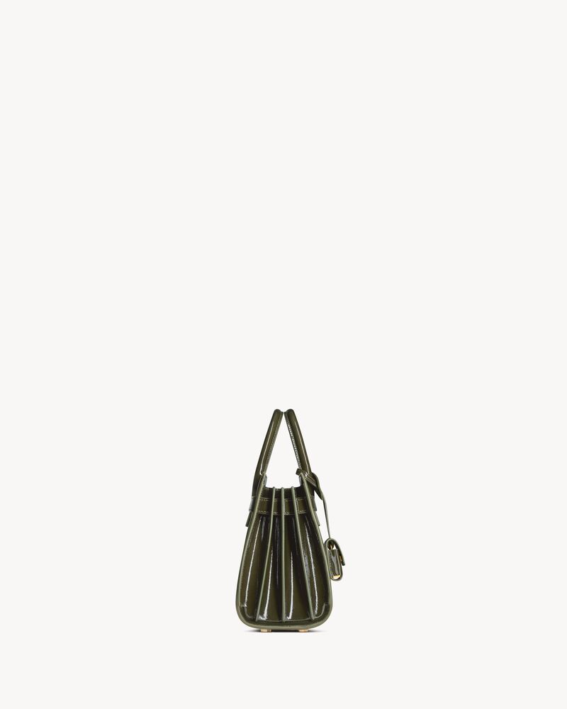 SAC DE JOUR nano in patent leather